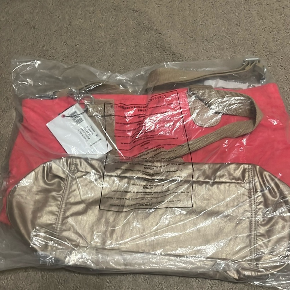 Kipling parapink shopper tote handbag